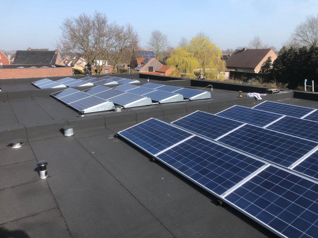 Zonnepanelen op dak